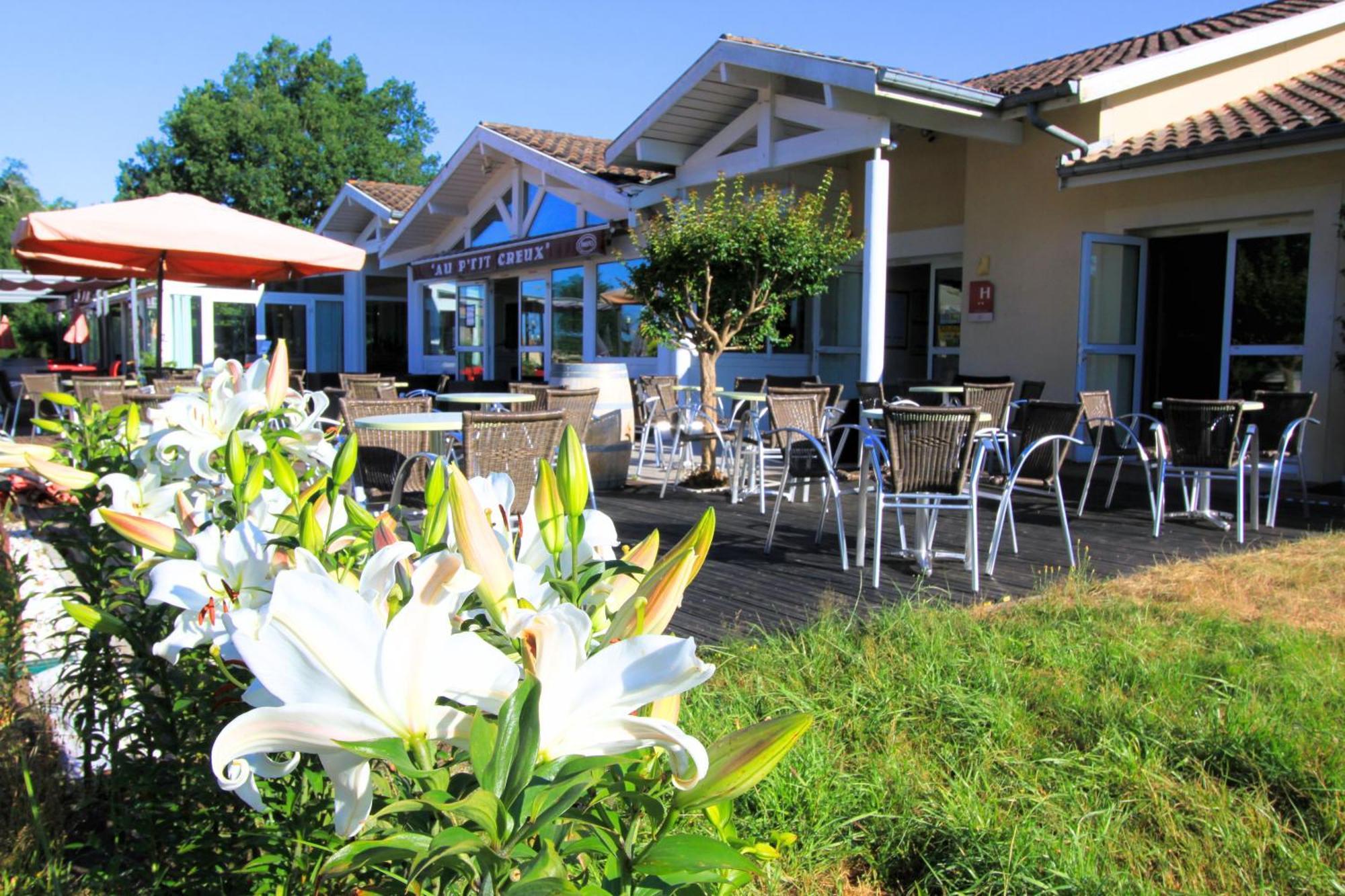 Au P'Tit Creux Des Landes Otel Ychoux Dış mekan fotoğraf